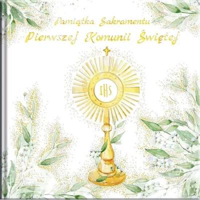 Opakowanie Książeczka KWD Pamiątka Komunijna. Monstrancja