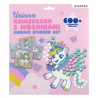 Opakowanie Książeczka z mozaikami Unicorn