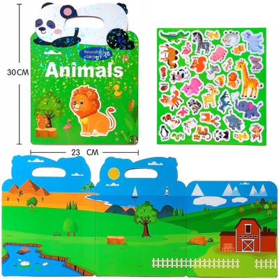 Książeczka z naklejkami zwierzęta. Wydawca: Askato. SmakLiter.pl Opakowanie Książeczka z naklejkami zwierzęta