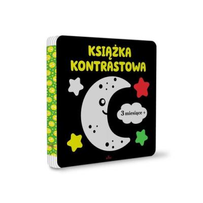 Książka kontrastowa 3+. Autor: Chmielińska Ewelina. SmakLiter.pl Okładka książki Książka kontrastowa 3+