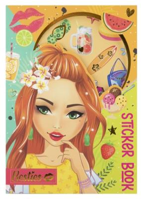 Książka z naklejkami foliowymi Pomarańczowy. Wydawca: ANTELLA. SmakLiter.pl Opakowanie Książka z naklejkami foliowymi Pomarańczowy