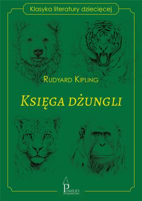 Księga dżungli. Autor: Rudyard Kipling. SmakLiter.pl Okładka książki Księga dżungli