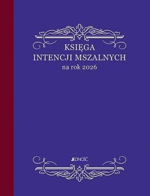 Okładka książki Księga intencji mszalnych na rok 2026 A5