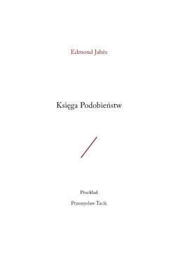 Okładka książki Księga Podobieństw