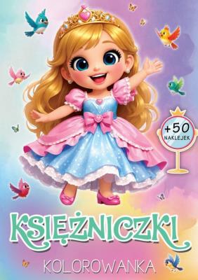 Okładka książki Księżniczki. Kolorowanka