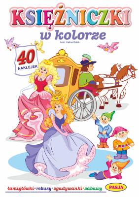 Księżniczki w kolorze. Autor: Kruszewski Włodzimierz, Ernest Błędowski. SmakLiter.pl Okładka książki Księżniczki w kolorze