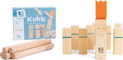 Opakowanie Kubb - szachy wikingów drewniane