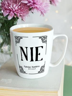 Opakowanie Kubek Cytując Hamleta: Nie