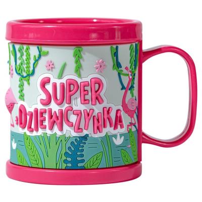 Opakowanie Kubek dla dziecka 3D Super Dziewczynka