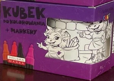 Opakowanie Kubek do malowania z markerami panimuu