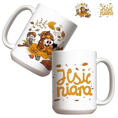 Kubek - esieniara 440ml. Wydawca: Molom. SmakLiter.pl Opakowanie Kubek - esieniara 440ml