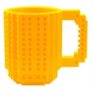 Kubek klockowy Neon pomarańczowy. Wydawca: Jawi. SmakLiter.pl Opakowanie Kubek klockowy Neon pomarańczowy