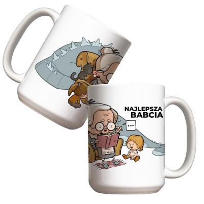 Opakowanie Kubek - Najlepsza babcia 440ml