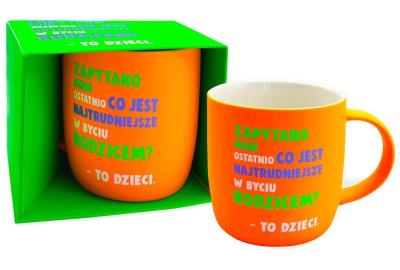 Opakowanie Kubek neonowy Bycie rodzicem