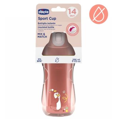 Opakowanie Kubek niekapek termicz ze słomką 266ml brzosk 14m+