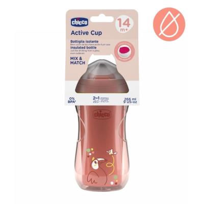 Opakowanie Kubek niekapek termiczny 266ml brzoskwiniowy 14m+