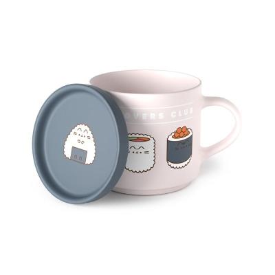 Opakowanie Kubek porcelanowy z pokrywką - Pusheen Sushi Lover