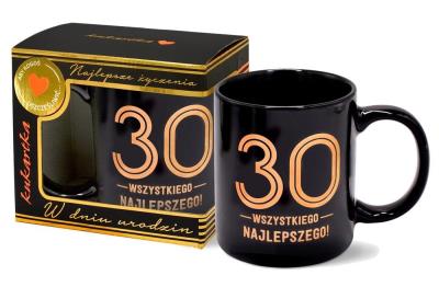 Opakowanie Kubek Premium Urodziny 30