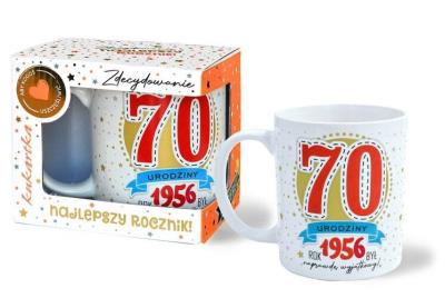 Opakowanie Kubek Premium Urodziny 70