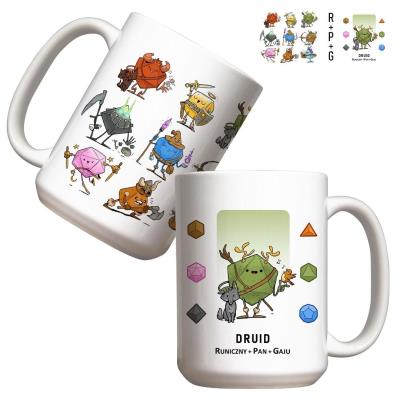 Kubek - RPG - Druid 440ml. Wydawca: Molom. SmakLiter.pl Opakowanie Kubek - RPG - Druid 440ml