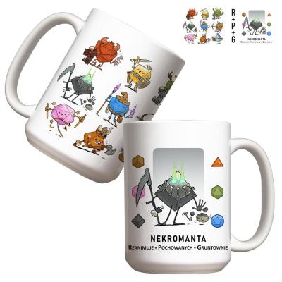 Kubek - RPG - Nekromanta 440ml. Wydawca: Molom. SmakLiter.pl Opakowanie Kubek - RPG - Nekromanta 440ml