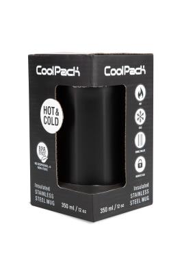 Kubek termiczny 350ml Coolpack Coffee Mug Tom Black. Wydawca: Patio. SmakLiter.pl Opakowanie Kubek termiczny 350ml Coolpack Coffee Mug Tom Black
