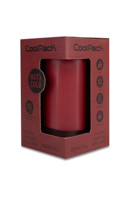 Kubek termiczny 350ml Coolpack Coffee Mug Tom Burgundy. Wydawca: Patio. SmakLiter.pl Opakowanie Kubek termiczny 350ml Coolpack Coffee Mug Tom Burgundy