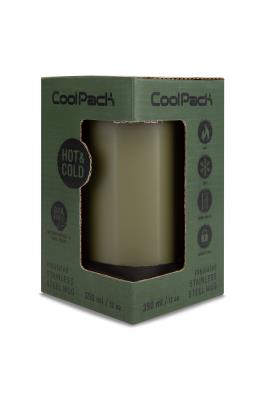 Kubek termiczny 350ml Coolpack Coffee Mug Tom Olive Green. Wydawca: Patio. SmakLiter.pl Opakowanie Kubek termiczny 350ml Coolpack Coffee Mug Tom Olive Green