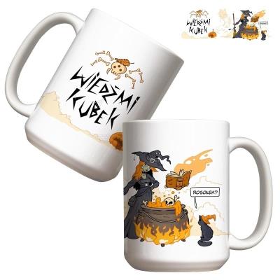 Kubek - Wiedźmi kubek 440ml. Wydawca: Molom. SmakLiter.pl Opakowanie Kubek - Wiedźmi kubek 440ml