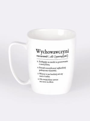 kubek WYCHOWAWCZYNI. Wydawca: Nadwyraz. SmakLiter.pl Opakowanie kubek WYCHOWAWCZYNI