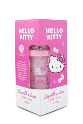 Opakowanie Kubek z rurką Hello Kitty Light Pink
