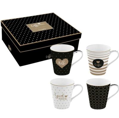 Opakowanie Kubki porcelanowe Caffee 300ml 4szt