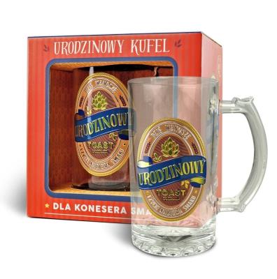 Kufel Urodzinowy 500ml. Wydawca: PAN DRAGON. SmakLiter.pl Opakowanie Kufel Urodzinowy 500ml