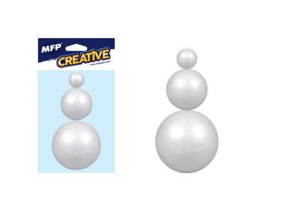 Opakowanie Kula gładka zestaw 2/4/6cm 3 sztuki