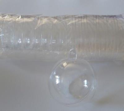 Opakowanie Kula transparentna 8cm 10szt