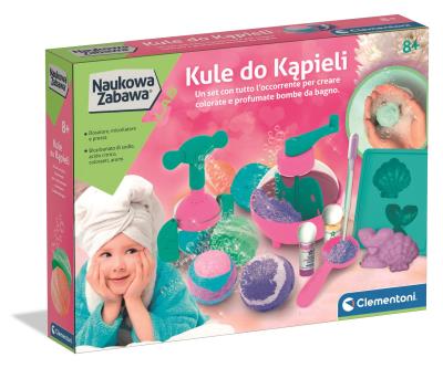 Kule do kąpieli 50397. Wydawca: Clementoni. SmakLiter.pl Opakowanie Kule do kąpieli 50397