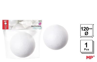 Opakowanie Kulka styropianowa do zdobienia 120mm