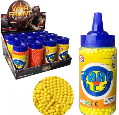 Kulki do pistoletów 2000szt MIX. Wydawca: Trifox. SmakLiter.pl Opakowanie Kulki do pistoletów 2000szt MIX