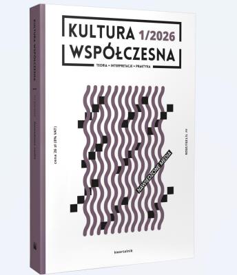 Okładka książki Kultura Współczesna 1/2026 Nawiedzone media