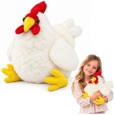 Opakowanie Kura pluszowa biała 40cm