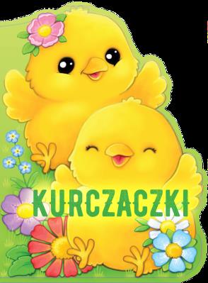Okładka książki Kurczaczki. Sztancowane wielkanocne