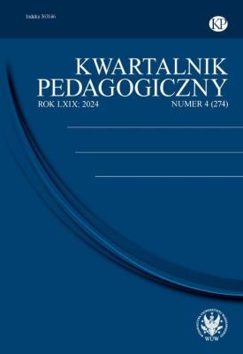 Okładka książki Kwartalnik Pedagogiczny 2024/4