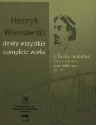 Okładka książki L'Ecole moderne - Etudes-Caprices