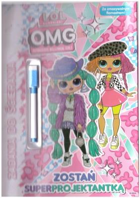 L.O.L. Surprise. Zadania do ścierania. Autor:   Praca zbiorowa. SmakLiter.pl Okładka książki L.O.L. Surprise. Zadania do ścierania