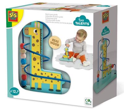 Labirynt koralików Żyrafa. Wydawca: SES. SmakLiter.pl Opakowanie Labirynt koralików Żyrafa