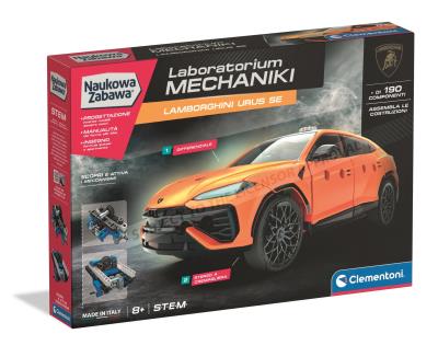 Laboratorium mechaniki Lamborghini Urus 50246. Wydawca: Clementoni. SmakLiter.pl Opakowanie Laboratorium mechaniki Lamborghini Urus 50246