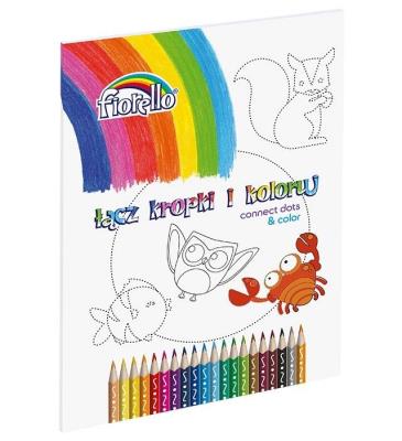 Opakowanie Łącz kropki i koloruj