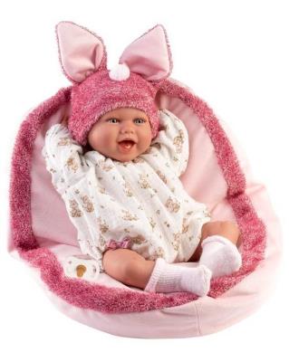 Opakowanie Lalka bobas Mimi śmiejąca się z podusią 42cm