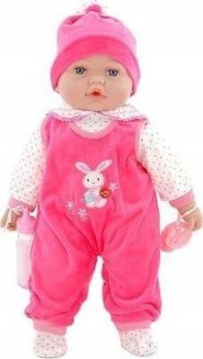 Opakowanie Lalka bobas smoczek + butelka mówi po polsku 45cm