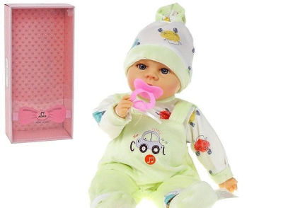 Opakowanie Lalka bobas śpiewa i mówi po polsku 35cm